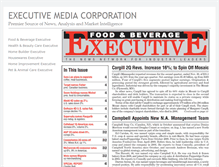 Tablet Screenshot of executivemediacorp.com